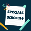  Specials Schedule